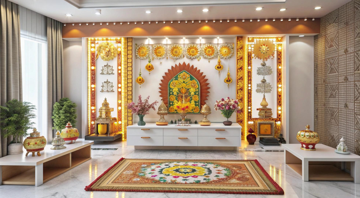 APT SPACE — Custom Mandir Units & Pooja Room Designs in Delhi-NCR
